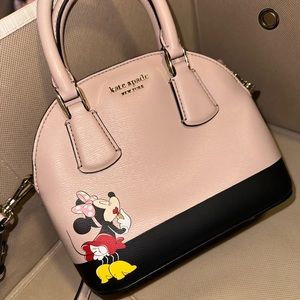 Kate Spade x Minnie Mouse Park Exclusive Crossbody Top Handle Mini Bag